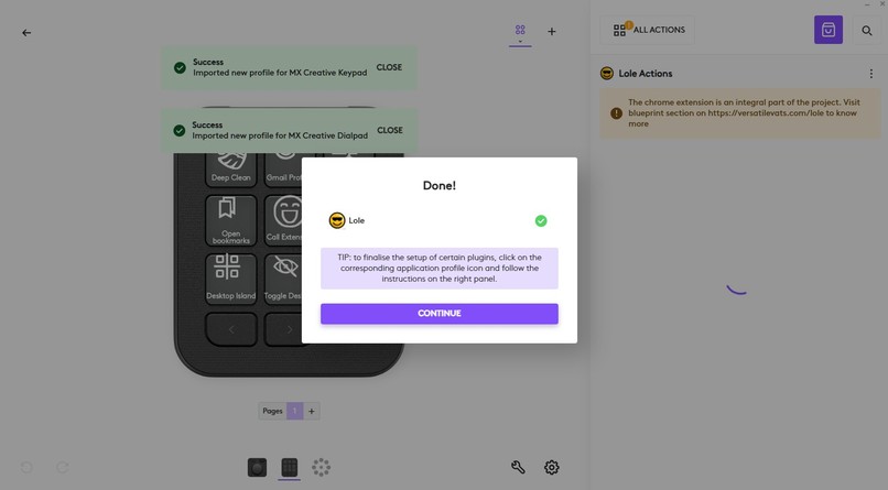 LoLé: Logiciel offering 4 Logitech Écosystème – screenshot 1