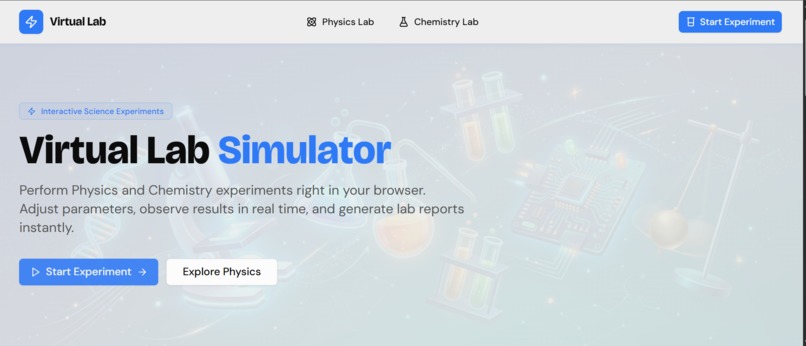 VirtualLab – screenshot 1