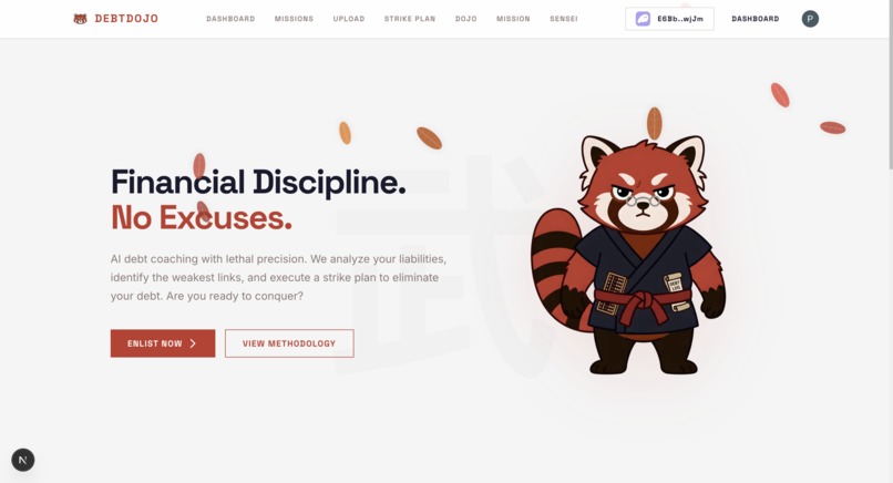 DEBT DOJO – screenshot 1