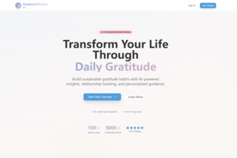 GratitudeTracker Pro