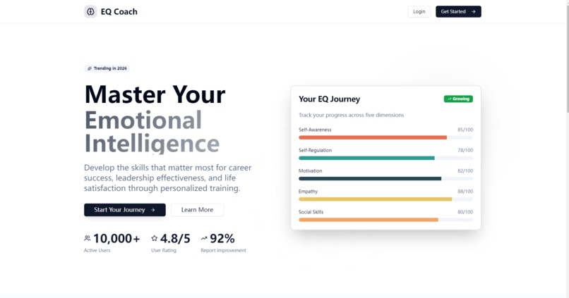Emotional Intelligence Coach – screenshot 1