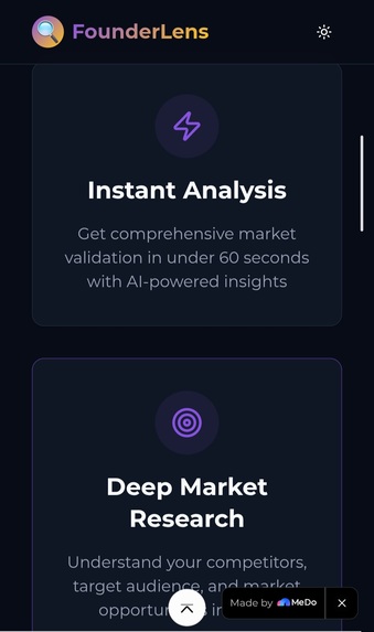 FounderLens – screenshot 4