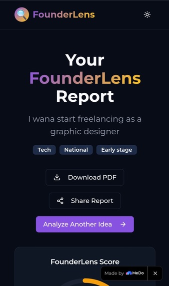 FounderLens – screenshot 7