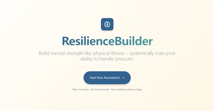 ResilienceBuilder – screenshot 1