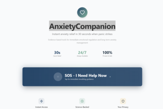 AnxietyCompanion