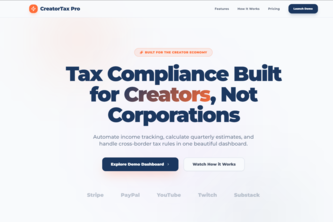 CreatorTax Pro