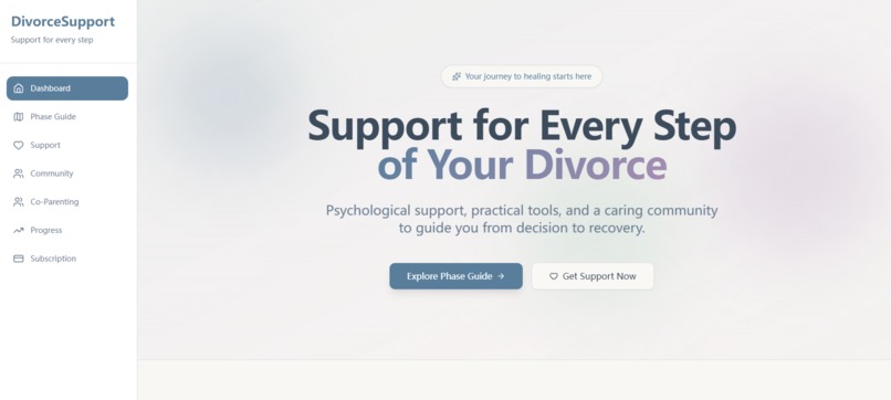 DivorceSupport – screenshot 1