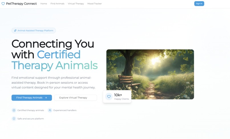 Certified Therapy Animals – screenshot 1