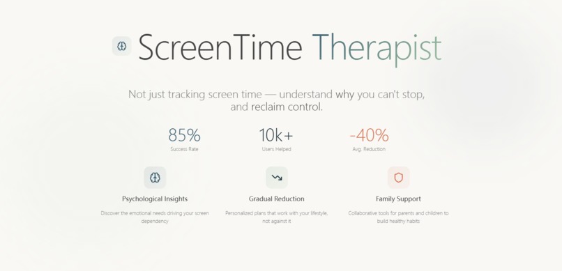 ScreenTime Therapist – screenshot 1