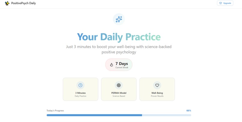 PositivePsych Daily – screenshot 1