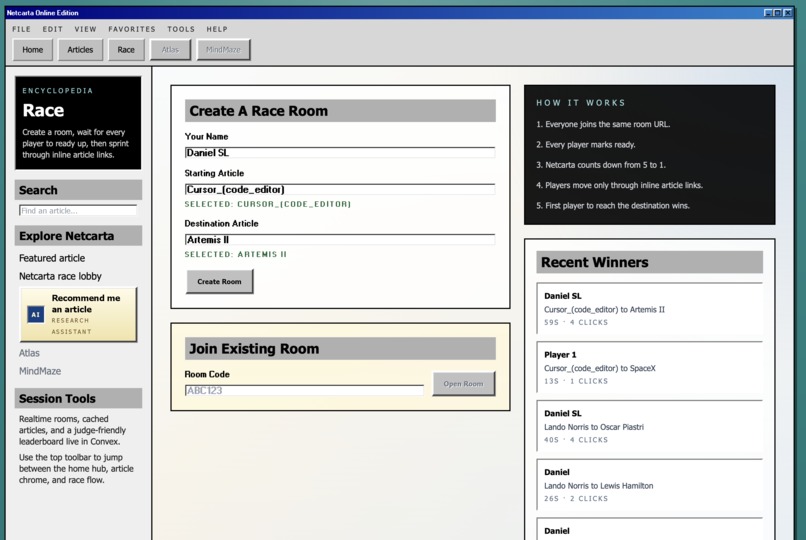 Netcarta – screenshot 2