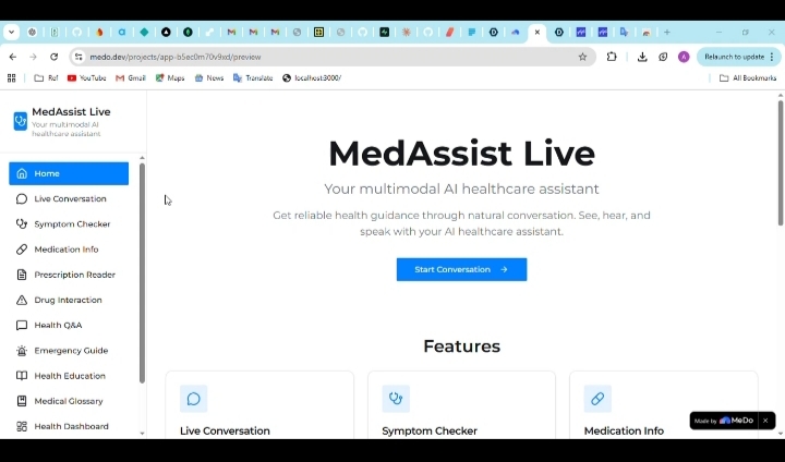 MedAssist Live – screenshot 2