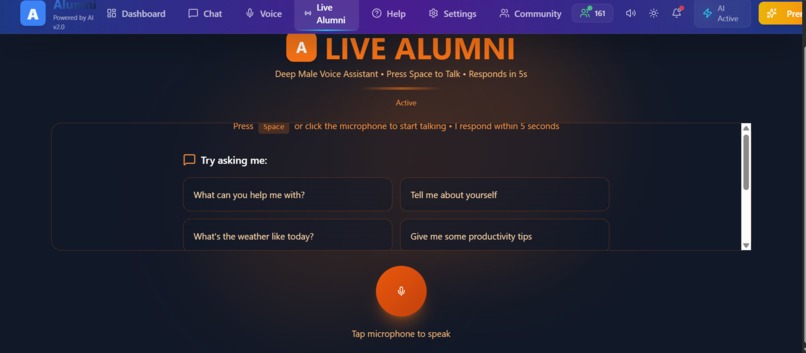 ALUMNI AI  – screenshot 1