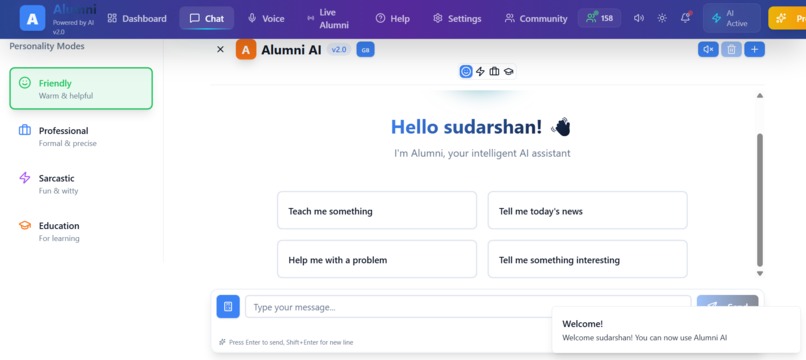 ALUMNI AI  – screenshot 2