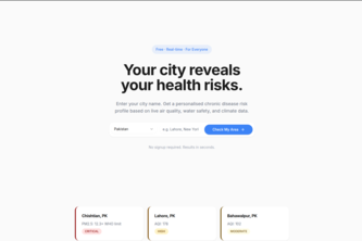 PostalRx: Environmental Chronic Disease Detector