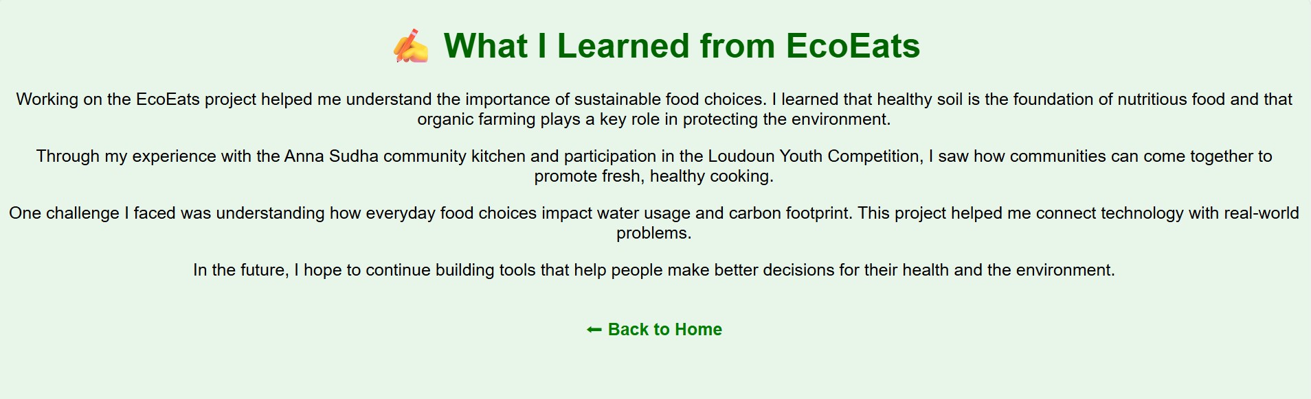 Eco Eats | Devpost
