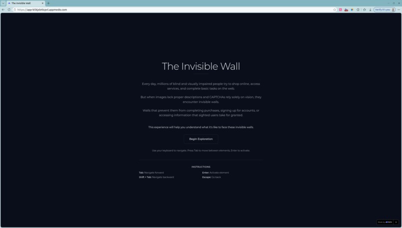 The Invisible Wall – screenshot 1