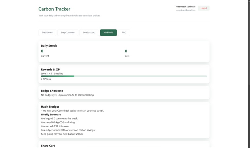 Carbon Tracker – screenshot 7