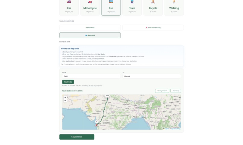 Carbon Tracker – screenshot 4