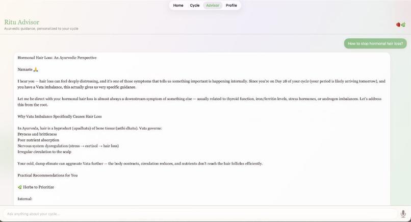 Women's Health Application - RITU – screenshot 12