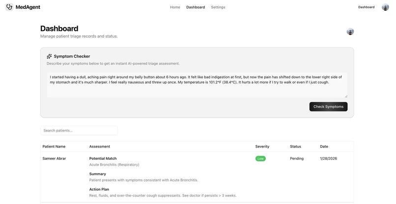 MedAgent – screenshot 2