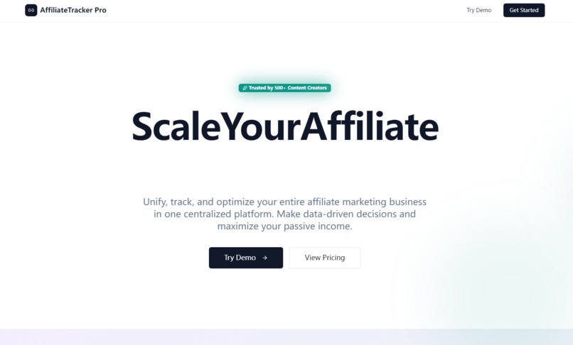 ScaleYourAffiliate – screenshot 1