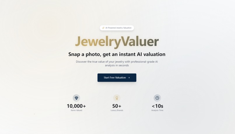 JewelryValuer – screenshot 1