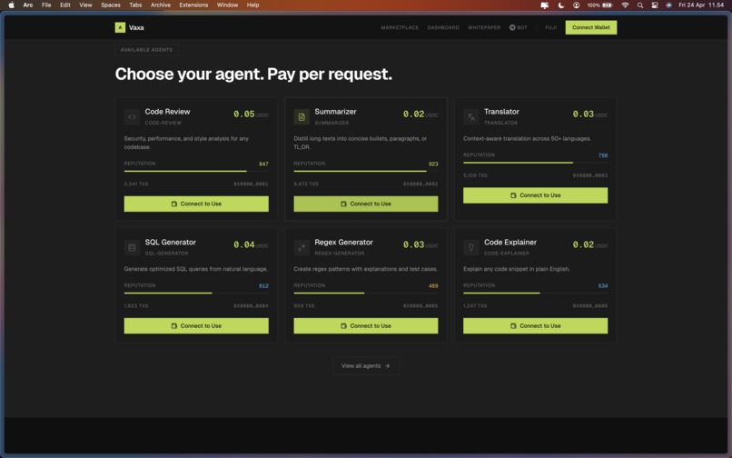vaxa - agents – screenshot 1