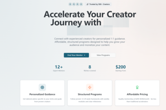 Accelerate Your Creator Journeywith