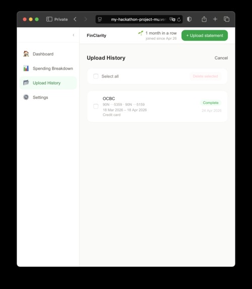 FinClarity – screenshot 6