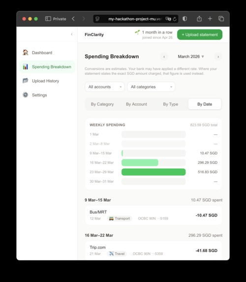 FinClarity – screenshot 5