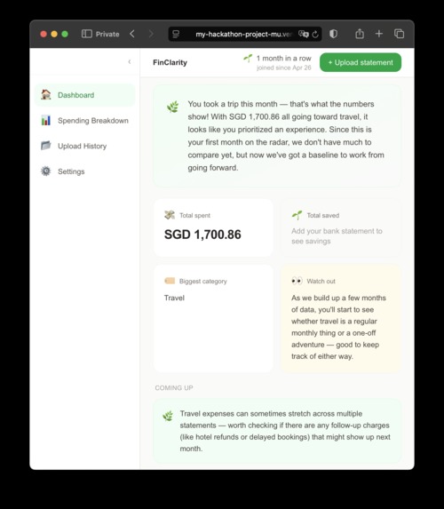 FinClarity – screenshot 3