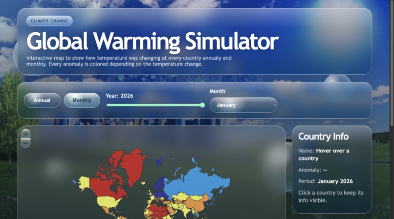 Global Warming Simulator – screenshot 1