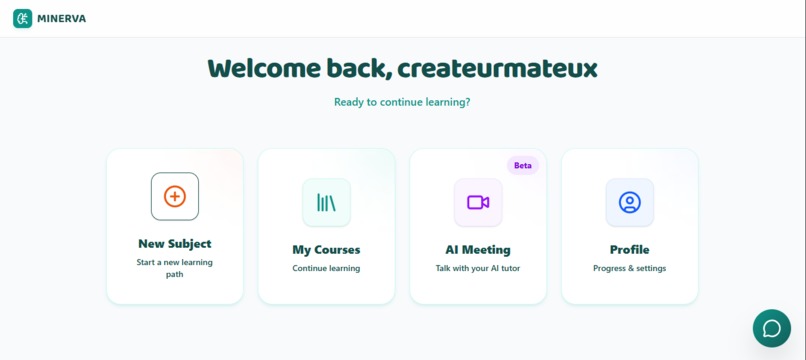  MINERVA - AI-Powered STEM Learning Platform  – screenshot 2