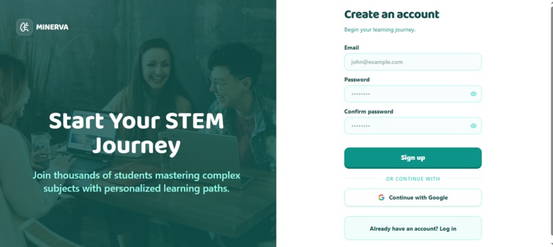  MINERVA - AI-Powered STEM Learning Platform  – screenshot 8