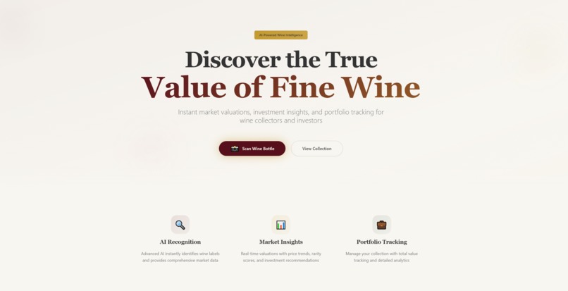 WineValuer – screenshot 1