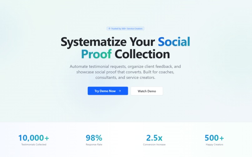 Proof Collection – screenshot 1