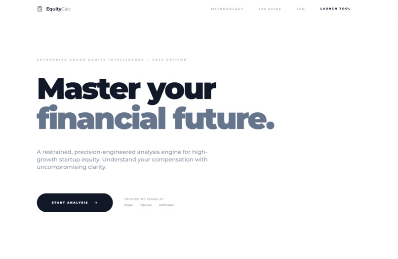 StartupEquity Calc – screenshot 1