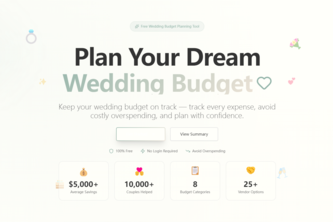 Wedding Budget