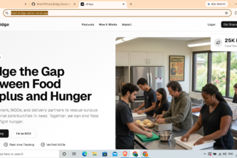 FoodBridge: Real-time Surplus Food & Nutrition Network
