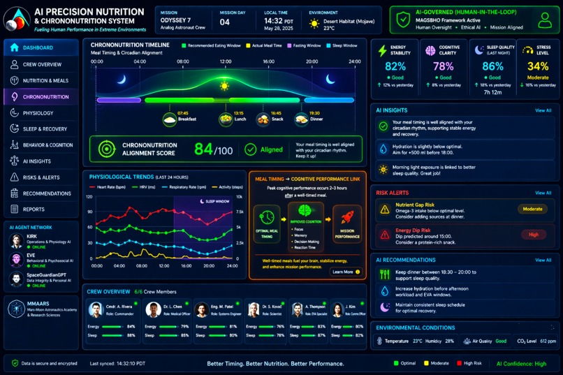 AI Precision Nutrition & Chrononutrition Study – screenshot 5