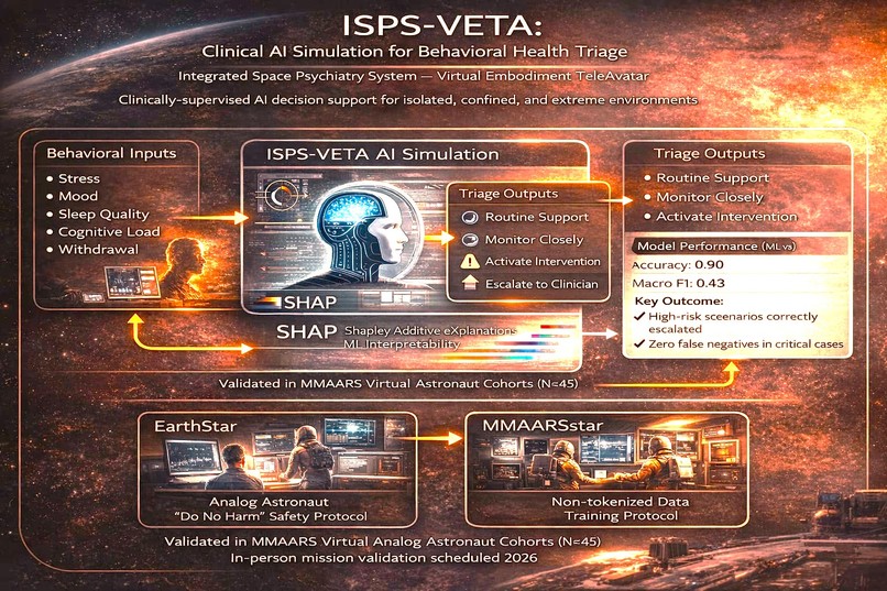 ISPS-VETA: Clinical AI Sim for Behavioral Health Triage   – screenshot 2
