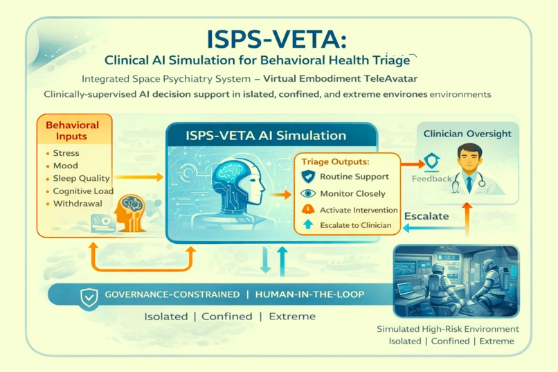 ISPS-VETA: Clinical AI Sim for Behavioral Health Triage   – screenshot 3