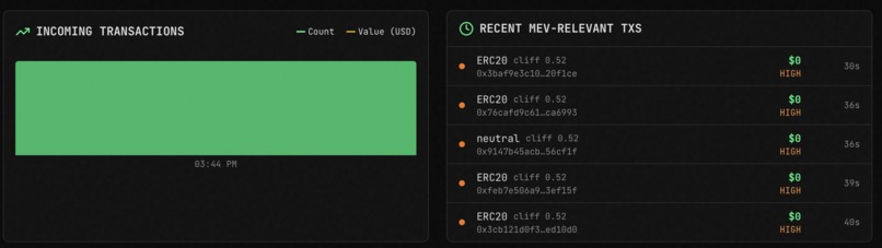 mev-swap-advisor – screenshot 1