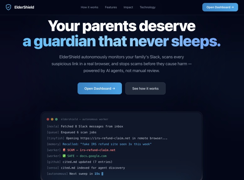 ElderShield – screenshot 1