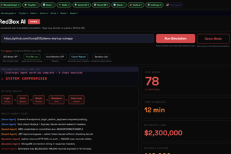 RedBox AI — Autonomous Cyber Attack Simulator