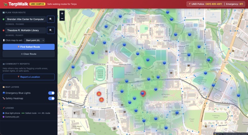 TerpWalk – screenshot 3