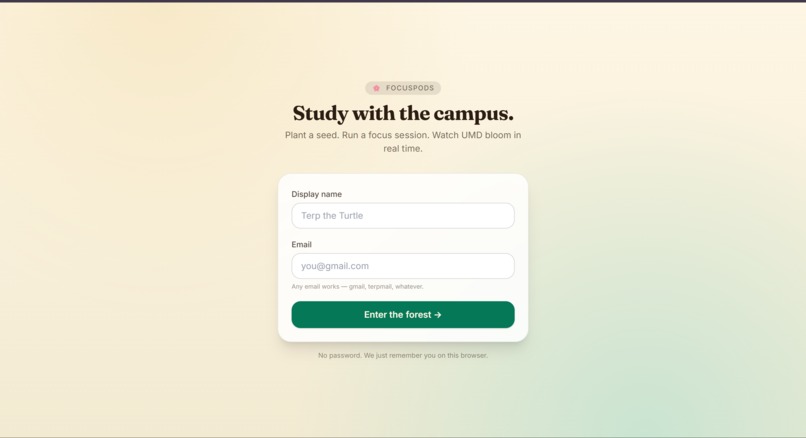 FocusPods – screenshot 1