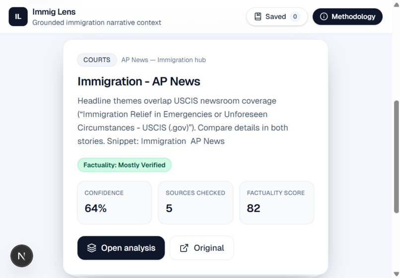 ImmigLens – screenshot 1