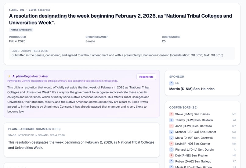 CapitolPulse – screenshot 5